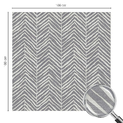 Ochranná fólia na sklo vitráž Cikcakový vzor