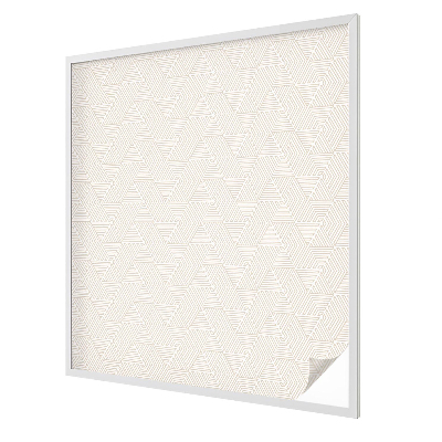 Fólia na sklo na ochranu súkromia Lineárne trojuholníky