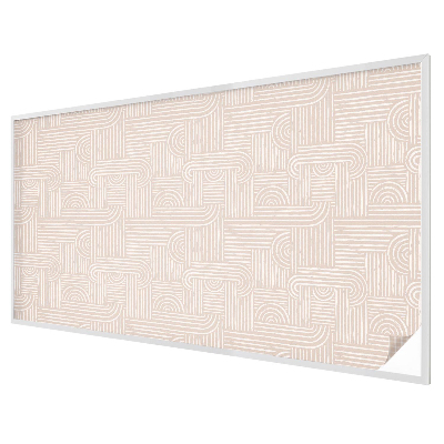 Samolepiaca fólia na sklo vitrážová Geometrický vzor