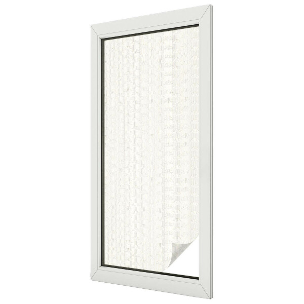 Matná fólia na okno vitráž Jemná mašľa