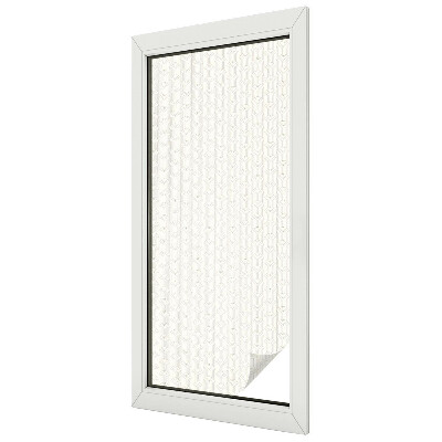 Matná fólia na okno vitráž Jemná mašľa