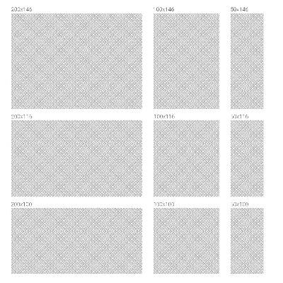 Ochranná fólia na sklo vitráž Geometrický motív