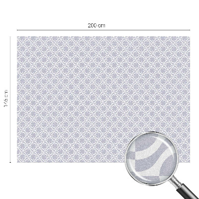 Fólia na sklo na ochranu súkromia Fialová symetria