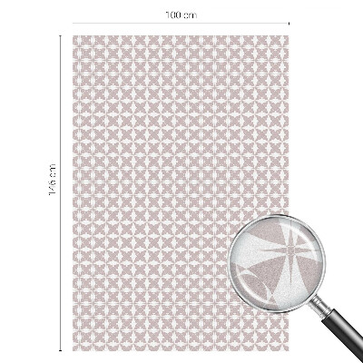 Ochranná fólia na sklo vitráž Geometria harmónie