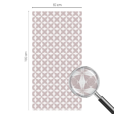 Ochranná fólia na sklo vitráž Geometria harmónie