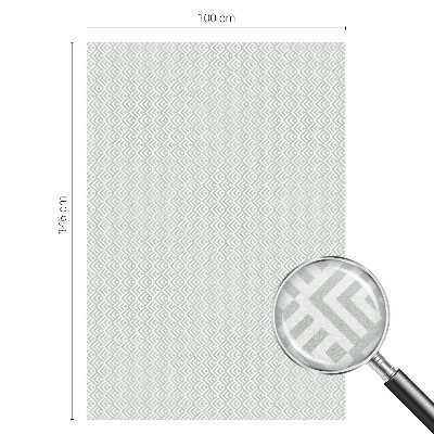 Fólia na sklo na ochranu súkromia Geometrický motív