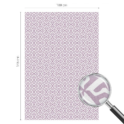 Nepriehľadná fólia na okno Fialové tvary