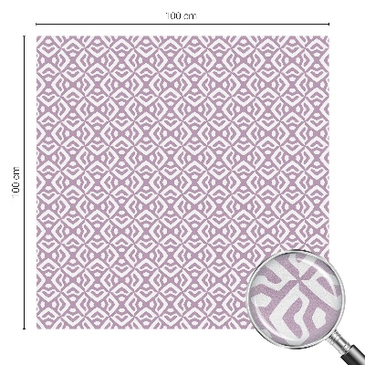 Nepriehľadná fólia na okno Fialové tvary