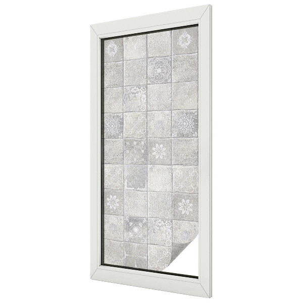 Samolepiaca fólia na sklo vitrážová Dekoratívna keramika