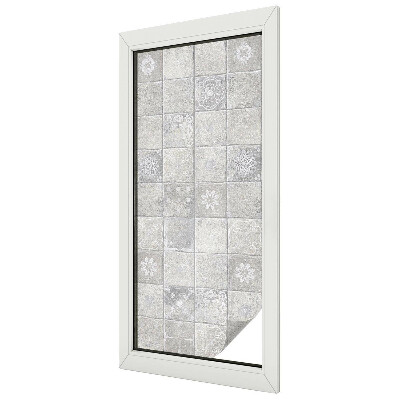 Samolepiaca fólia na sklo vitrážová Dekoratívna keramika