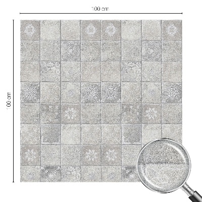 Samolepiaca fólia na sklo vitrážová Dekoratívna keramika