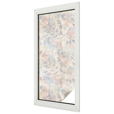 Matná fólia na okno vitráž Zmena efektu