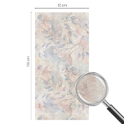 Matná fólia na okno vitráž Zmena efektu