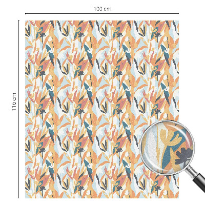 Nepriehľadná fólia na okno Botanická energia