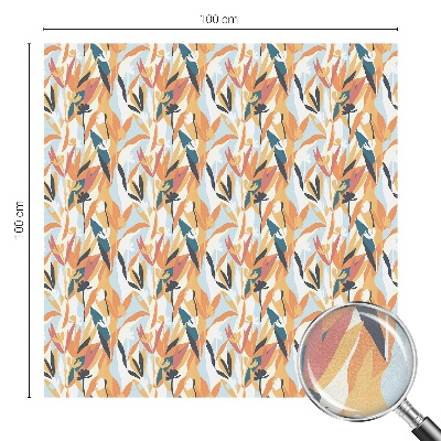 Nepriehľadná fólia na okno Botanická energia