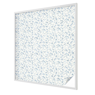 Fólia na sklo na ochranu súkromia Citrónový vzor