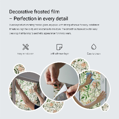 Ochranná fólia na sklo vitráž Vzory psov