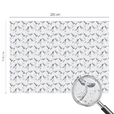 Samolepiaca fólia na sklo vitrážová Morské tvory