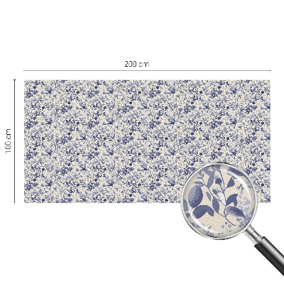 Fólia na sklo na ochranu súkromia Kvetinová symetria