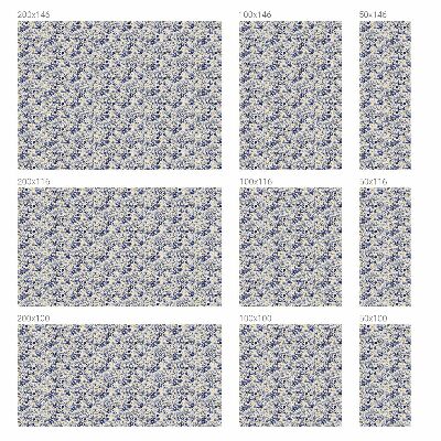 Fólia na sklo na ochranu súkromia Kvetinová symetria