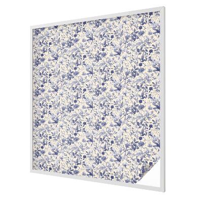 Fólia na sklo na ochranu súkromia Kvetinová symetria