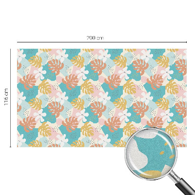 Nepriehľadná fólia na okno Exotická príroda