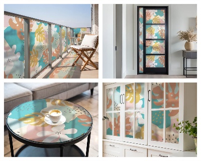 Nepriehľadná fólia na okno Exotická príroda