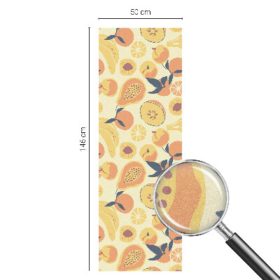 Fólia na sklo na ochranu súkromia Šťavnaté ovocie