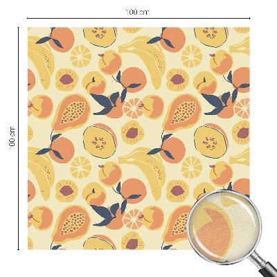 Fólia na sklo na ochranu súkromia Šťavnaté ovocie