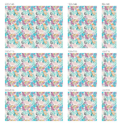 Ochranná fólia na sklo vitráž Abstraktná džungľa