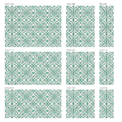 Fólia na sklo na ochranu súkromia Klasické ozdoby