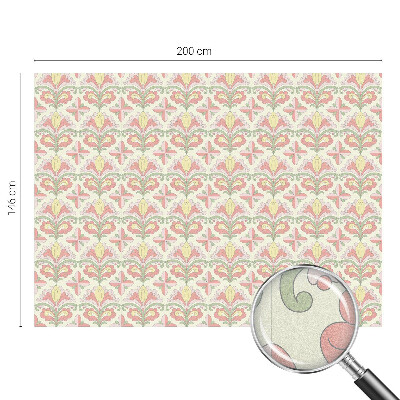 Fólia na sklo na ochranu súkromia Elegancia rastlín