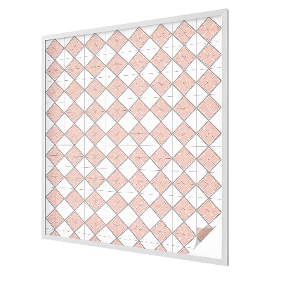 Ochranná fólia na sklo vitráž Geometrické kosoštvorce