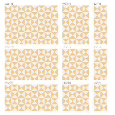 Matná fólia na okno vitráž Geometrické trojuholníky