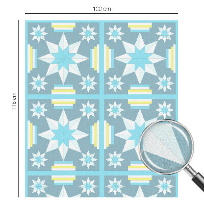 Nepriehľadná fólia na okno Hviezdny vzor