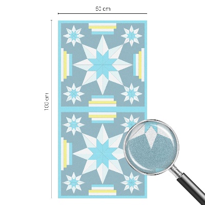 Nepriehľadná fólia na okno Hviezdny vzor