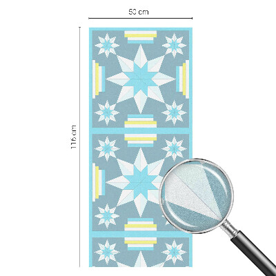 Nepriehľadná fólia na okno Hviezdny vzor