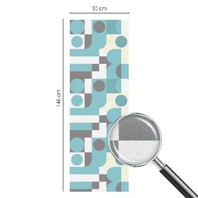 Fólia na sklo na ochranu súkromia Geometrické vzory
