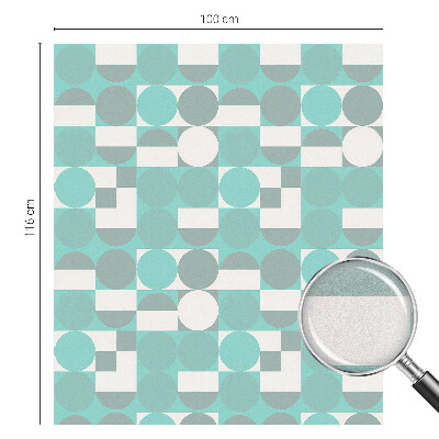 Ochranná fólia na sklo vitráž Geometrické tvary