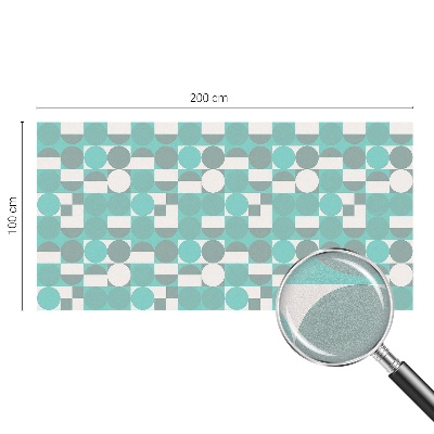 Ochranná fólia na sklo vitráž Geometrické tvary