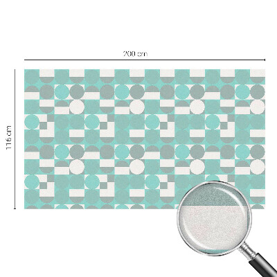 Ochranná fólia na sklo vitráž Geometrické tvary