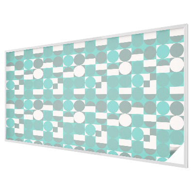 Ochranná fólia na sklo vitráž Geometrické tvary