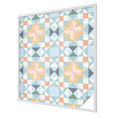 Nepriehľadná fólia na okno Farebná geometria