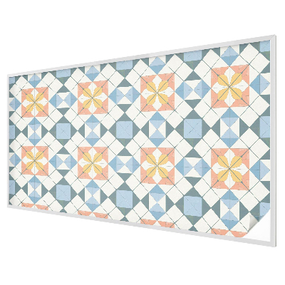 Fólia na sklo na ochranu súkromia Farebná symetria