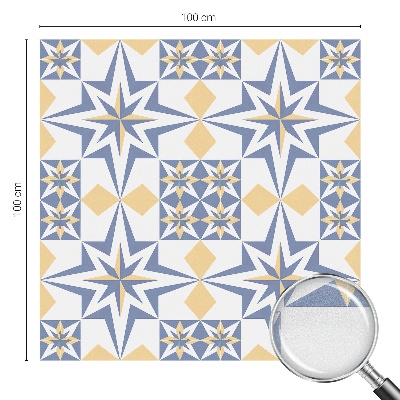 Ochranná fólia na sklo vitráž Hviezdny vzor