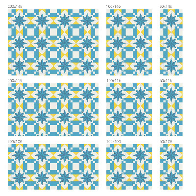 Nepriehľadná fólia na okno Modré hviezdy