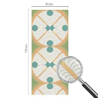 Fólia na sklo na ochranu súkromia Geometrická harmónia