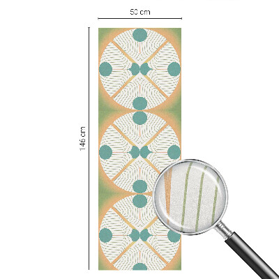 Fólia na sklo na ochranu súkromia Geometrická harmónia