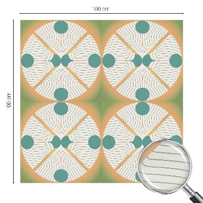 Fólia na sklo na ochranu súkromia Geometrická harmónia