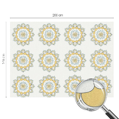 Fólia na sklo na ochranu súkromia Farebné mandaly